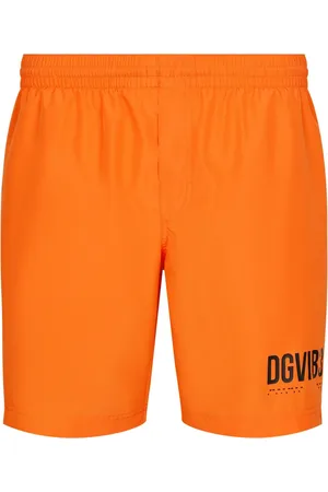 Dolce & Gabbana Logo-print swim shorts
