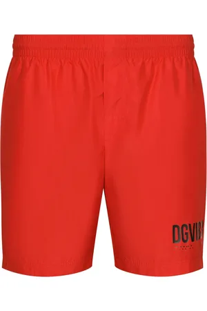 Dolce & Gabbana Logo-print swim shorts