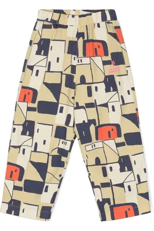 The Animals Observatory Elephant canvas trousers