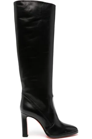 santoni 95mm leather boots