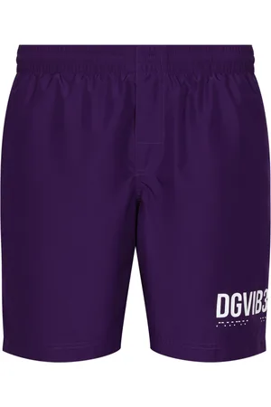 Dolce & Gabbana Logo-print swim shorts