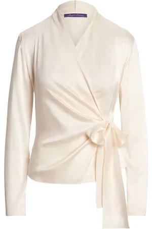 Ralph Lauren Wrap long-sleeve blouse