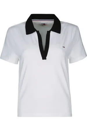Tommy Hilfiger Contrasting-collar polo top