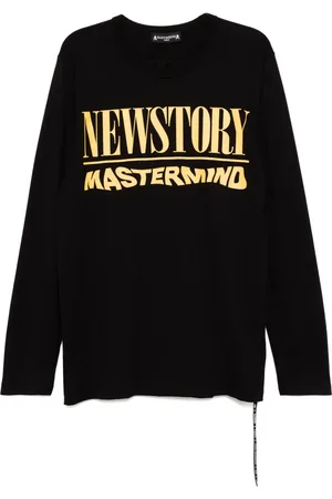 MASTERMIND Logo print long-sleeves T-shirt