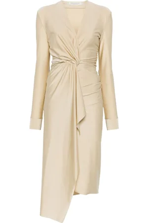 Serafini Asymmetric midi dress