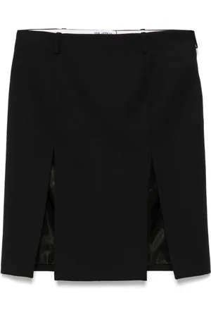 The Attico Virgin wool midi skirt