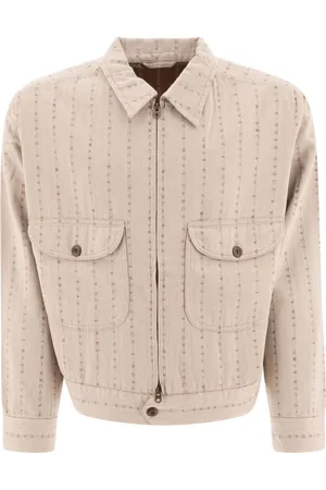 HUMAN MADE Striped bomber jacket