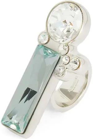 Jil Sander Crystal-embellished ring