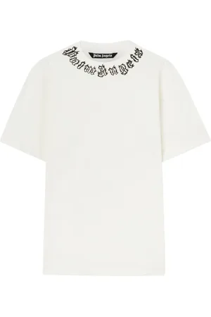Palm Angels Neck-logo T-shirt