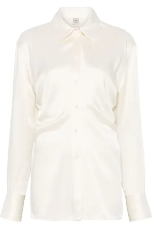 Totême Slouch-waist shirt
