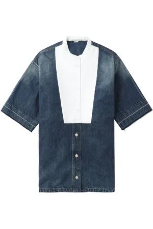 Stella McCartney Cotton short-sleeve tunic dress