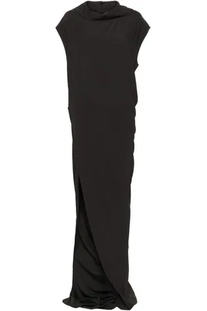 Rick Owens EDFU T asymmetric maxi dress