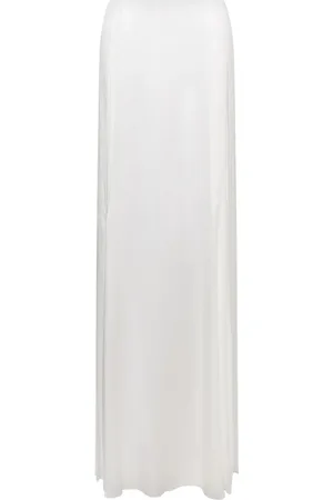Alberta Ferretti Extra-long straight skirt