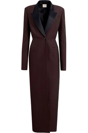 Khaite Bellow single-breasted coat