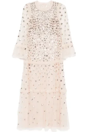 Needle & Thread Glisten tiered gown