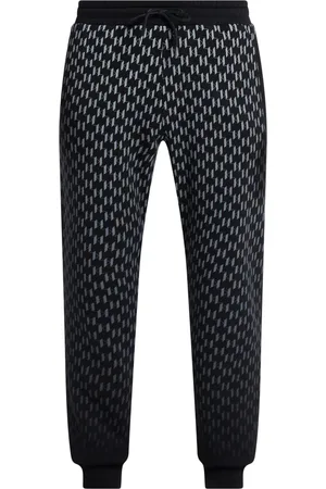 Karl Lagerfeld Monogram-pattern track pants
