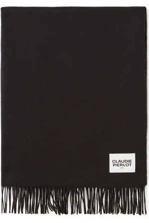 Claudie Pierlot Logo-patch wool scarf