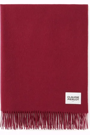 Claudie Pierlot Logo-patch wool scarf