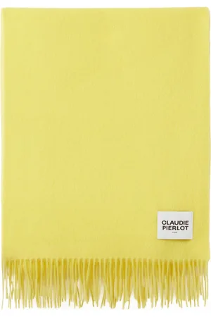 Claudie Pierlot Logo-patch wool scarf