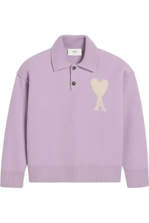 Ami Ami de Coeur knit polo shirt