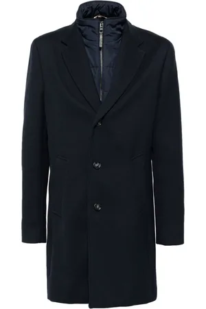 HUGO BOSS Panelled single-breasted coat