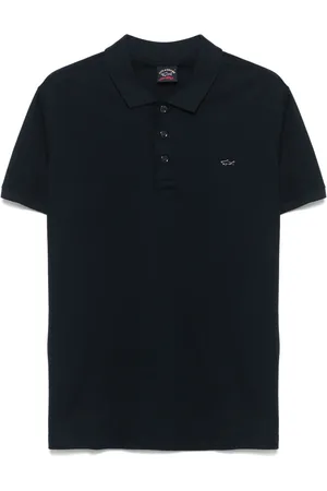 Paul & Shark Logo-plaque polo shirt