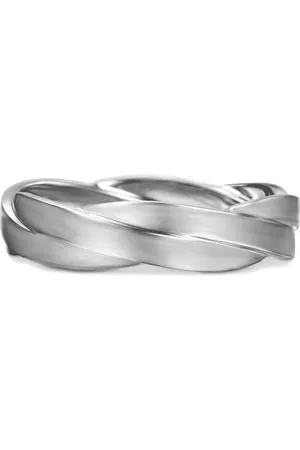 David Yurman Sterling DY Helios band ring (6mm)