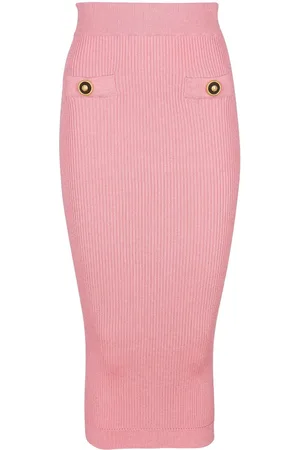 Balmain Knitted midi skirt