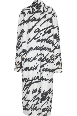 Balmain Love Letter reversible coat