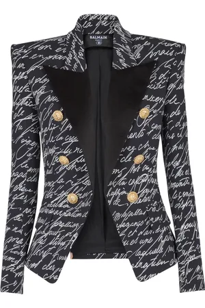 Balmain Love Letter tailored jacket