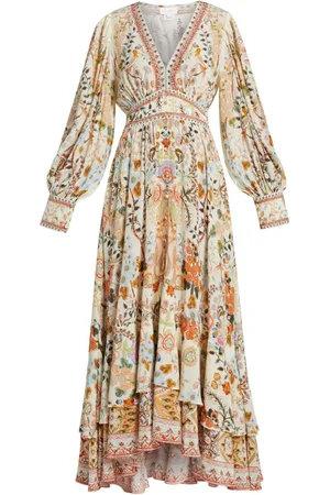Camilla In Honour of Heirlooms-print maxi dress