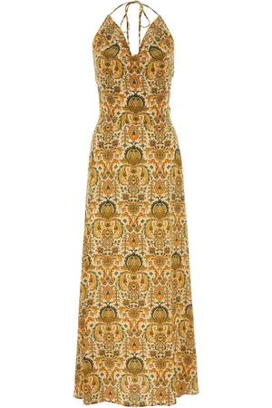 PANTAMOLLE Rosy maxi dress