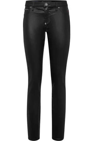 Philipp Plein Coated jeans