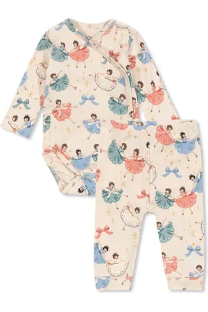 Konges Sløjd Ballerina-print body set