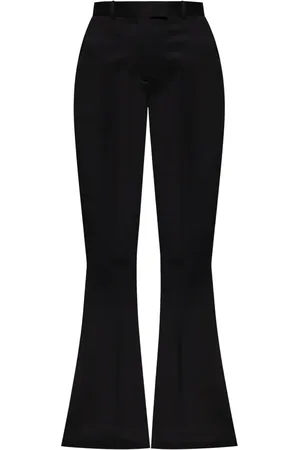 The Attico Virgin-wool flared trousers