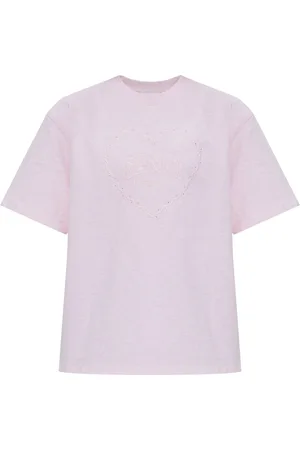 Ganni Embroidered T-shirt