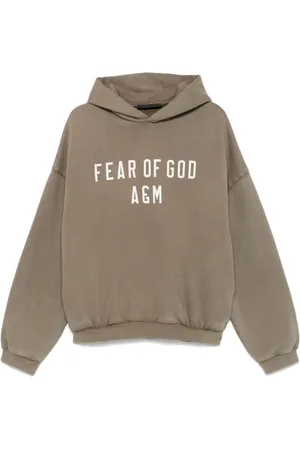 FEAR OF GOD Logo-print hoodie