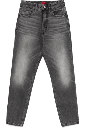 HUGO BOSS Tapered-leg jeans