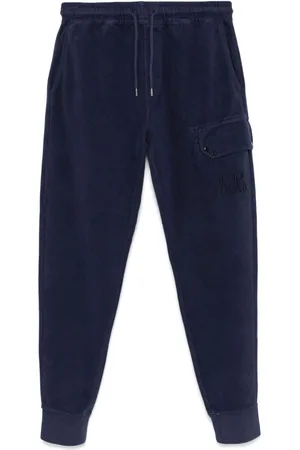 C.P. Company Logo-embroidered track pants