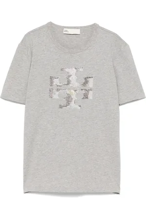 Tory Burch Crystal Logo T-shirt