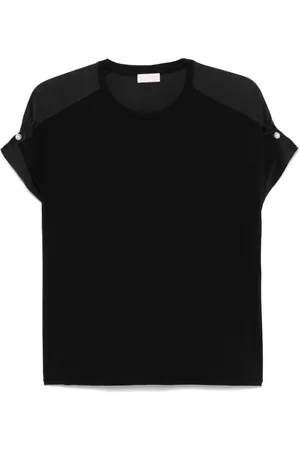 Liu Jo Pearl-detail blouse