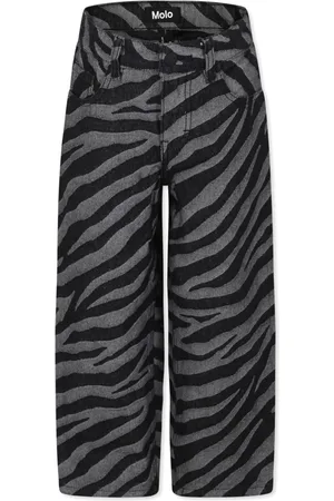 Molo Zebra-print jeans