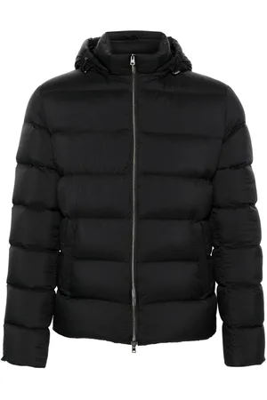 HERNO Logo plaque jacket