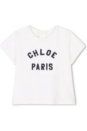 Chloé Logo-embroidered cotton T-shirt