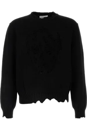 Alexander McQueen Distressed Skull sweater