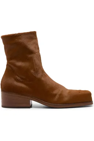 MARSÈLL Square-toe ankle boots