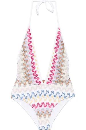 Missoni Zigzag-woven swimsuit