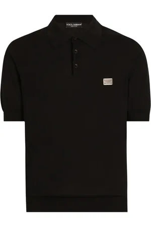 Dolce & Gabbana Logo-plaque polo shirt
