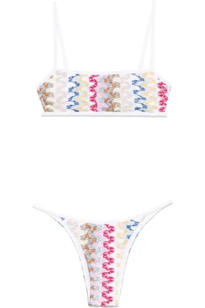 Missoni Zigzag-woven bikini