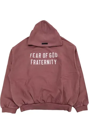 FEAR OF GOD Logo-print hoodie